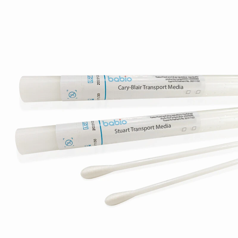 Babio Anvio, Stuart және Cary-Blair көлігі ортасымен клиникалық диагностиканы жетілдіру